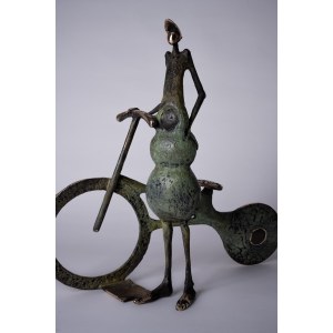 D.Z., Rowerzysta (Brąz, wys. 34 cm)