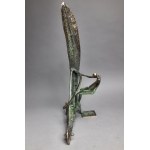 D.Z., Serfer z piórem (Brąz, wys. 47,5 cm)