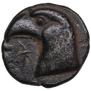 Aeolis, Kyme AR Hemiobol 480-450 BC