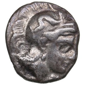 Calabria, Tarentum AR Diobol circa 325-280 BC