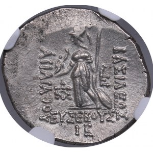 Cappadocian Kingdom AR Drachm - Ariarathes IX (c. 101-87 BC) - NGC Ch AU