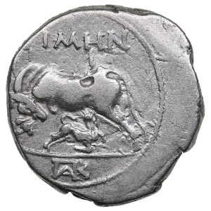 Illyria, Apollonia, Timen AR Drachm circa 250-48 BC