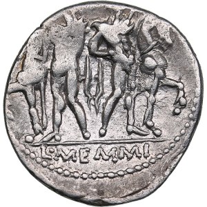 Roman Republic AR Denarius - Memmia. L. Memmius (109-108 BC)