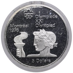 Canada 5 dollars 1974 - Olympics Montreal 1976