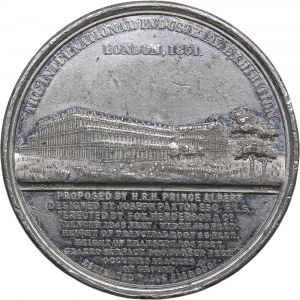 England medal of the international industrial exhibition in London 1851
