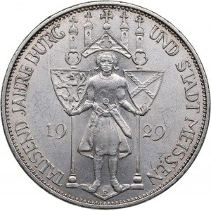 Germany, Weimar Republic 3 reichsmark 1929 E