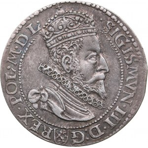 Poland, Malbork 6 grosz 1599 - Sigismund III (1587-1632)