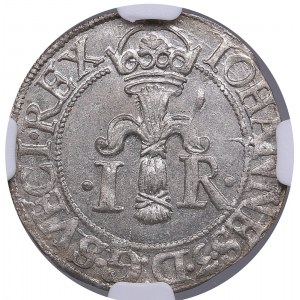 Sweden 1/2 öre 1583 - Johan III (1568-1592) - NGC MS 65