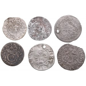 Small coll. of Swedish coins (6)