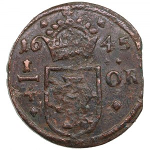 Sweden 1/4 öre 1645 - Kristina (1632-1654)