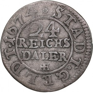 Sweden, Stralsund 1/24 taler 1674 - Karl XI (1660-1697)