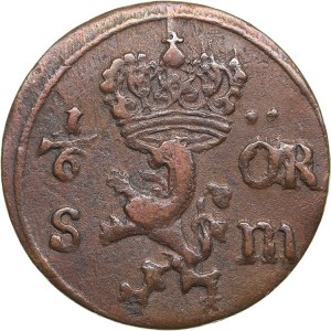 Sweden 1/6 öre 1677 - Karl XI (1660-1697)