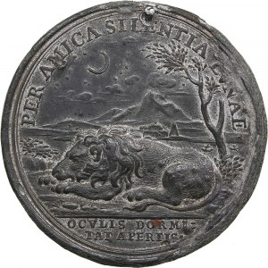 Sweden medal On the Battle of Poltava (27 June 1709) and the Flight of Karl XII to the Ottoman Empire, 1709