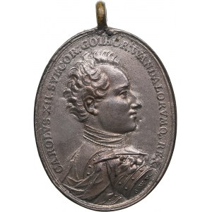 Sweden medal Raid in Bender, Turkey, on February 1, 1713