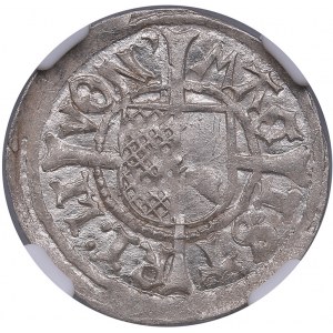 Riga Schilling - Michael Hildebrand & Wolter von Plettenberg (1500-1509) - NGC MS 61