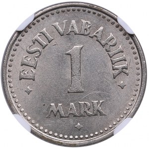 Estonia 1 mark 1922 - NGC MS 63