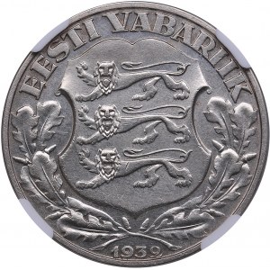 Estonia 2 krooni 1932 Tartu University - NGC UNC DETAILS