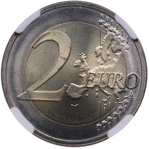 Estonia 2 euro 2016 - Paul Keres - NGC MS 65