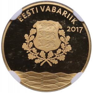 Estonia 25 euro 2017 - Hanseatic Tallinn - NGC PF 70 ULTRA CAMEO