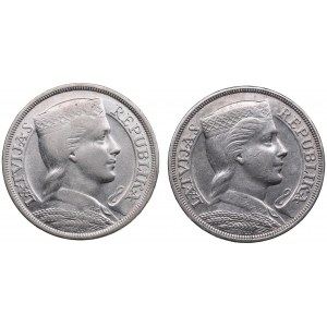 Latvia 5 lati 1931, 1932 (2)