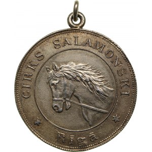 Latvia Medal of the Riga Society Cirks Salamonski, 1938