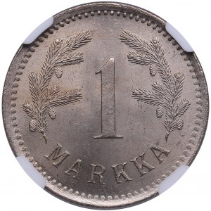 Finland 1 markka 1921 H - NGC MS 64