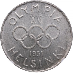Finland 500 markkaa 1951 H - Olympics - NGC MS 64