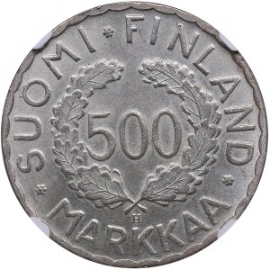 Finland 500 markkaa 1951 H - Olympics - NGC MS 64