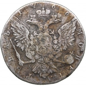 Russia Rouble 1766 СПБ-АШ