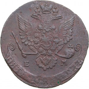 Russia 5 kopecks 1780 EM
