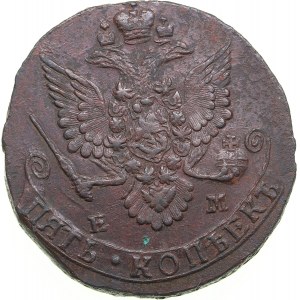 Russia 5 kopecks 1782 EM