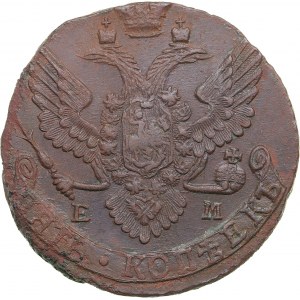 Russia 5 kopecks 1791 EM