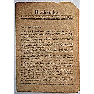 BIEDRONKA. Wiadomości do opowiadania naszym dzieciom. [Brak numeracji, wydanie jak wyżej]...