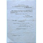 PIEŚŃ DO Śgo WIKTORA. W-wa 1859. Druk. J. Ungra. Format 10/14 cm. s. 4. Brosz. wyd...