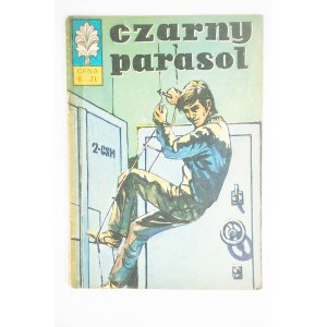 [KAPITAN ŻBIK nr 18] Czarny parasol, wydanie I, 1971r., rys. A. Kamiński