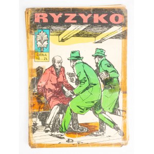 [KAPITAN ŻBIK nr 1] Ryzyko, wydanie I, 1968r., rys. Z. Sobala