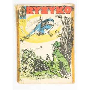 [KAPITAN ŻBIK nr 3] Ryzyko, wydanie I, 1968r., rys. Z. Sobala