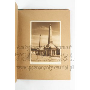 [ UNIKAT! ] ULATOWSKI Roman Stefan - Monumentalna architektura Targu Poznańskiego, Poznań 1926r. Zbiór 26 oryginalnych fotografii wykonanych przez R.S. Ulatowskiego, wybitnego fotografika jako dar dla dyrektora Targu Poznańskiego M. Krzyżańskiego z osobis