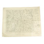 [MOGILNO] Mapa stan na rok 1917, skala 1: 100.000, rozmiar 48 x 37,5cm