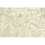 [MOGILNO] Mapa stan na rok 1917, skala 1: 100.000, rozmiar 48 x 37,5cm