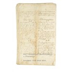[RĘKOPIS] Statut / Ustawa połączonych cechów kowalskiego i blachnierskiego, STRZAŁKOWO, po 1845r., j. polski i niemiecki