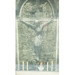 WYCZÓŁKOWSKI Leon - Chrystus Wawelski, [fotolitografia], 26,5 x 47,5cm