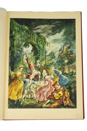 KRASICKI Ignacy - Satyry, ilustracje Jan Marcin Szancer, wydanie 1952r.