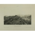 [TATRY] Widok ze Świnicy w stronę Koziego Wierchu, fot. z natury dr Z. Jaworski, [heliograwiura], 36 x 27,5cm, 1900r.