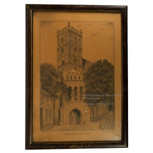 GABRYELEWICZ W. - Kościół Kolegiacki w Środzie, 22,5 x 33,5cm, Poznań 1933r.