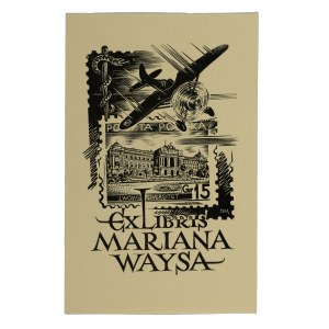 Exlibris Mariana Waysa, 8 x 12,5cm