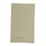 ACEDAŃSKI Z. - Exlibris Jana Agopsowicza, 8 x 13,5cm