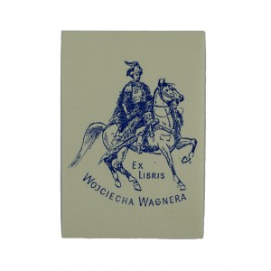 Exlibris Wojciecha Wagnera, 5,5 x 8,5cm