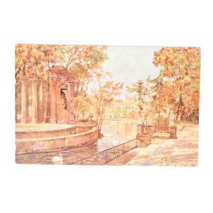 [WARSZAWA] Teatr na wyspie w Łazienkach, Krajowy Dom Wydawniczy Fr. Karpowicz, Warszawa, 13,7 x 9cm