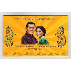 Bhutan 100 Ngultrum 2011 Commemorative in Booklet
